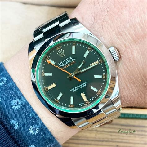 milgauss rolex vetro verde ref 16233|rolex milgauss coming back.